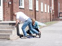 - Das andere Bein folgt